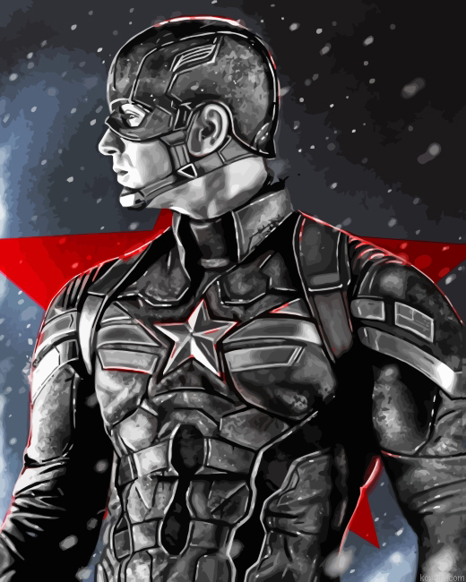 Captain America Painting By Numberss.png