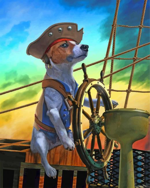 Captain Dog Painting By Numberss.png