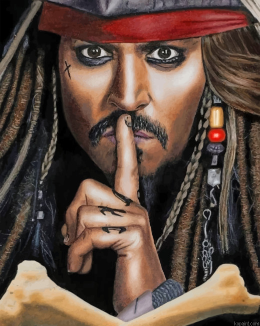 Captain Jack Sparrow Painting By Numberss.png