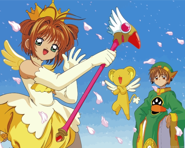 Cardcaptor Sakura Kinomoto Painting By Numberss.png