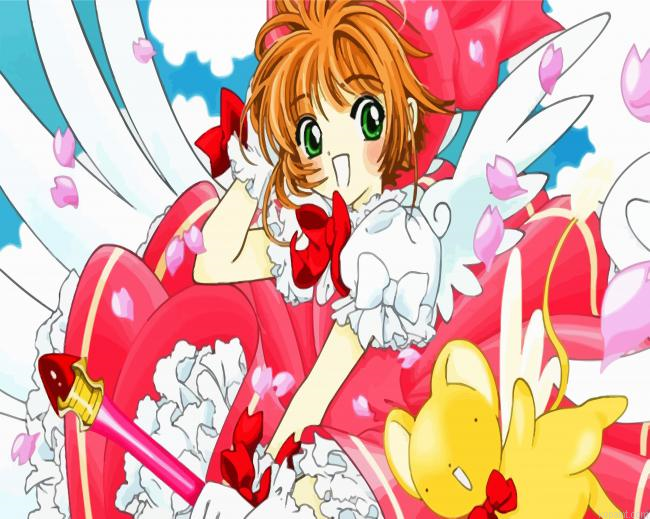 Cardcaptor Sakura Sakura Kinomoto Painting By Numberss.png