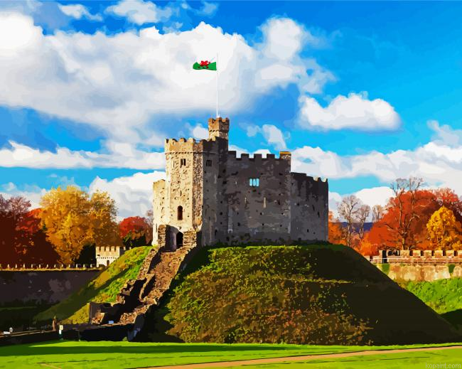 Cardiff Castle Painting By Numberss.png