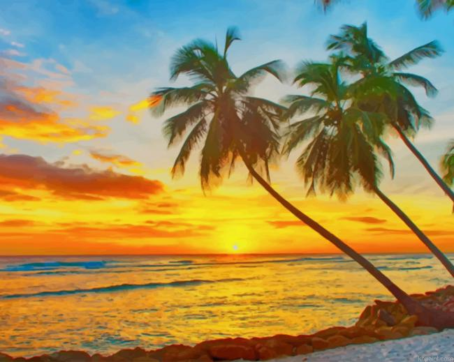 Caribbean Island New Painting By Numberss.png
