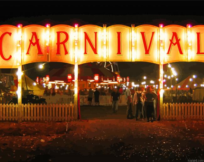 Carnivale Movie Paint By Numbers