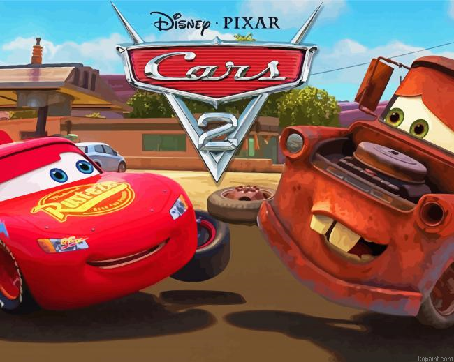 Cars 2 Characters Painting By Numberss.png