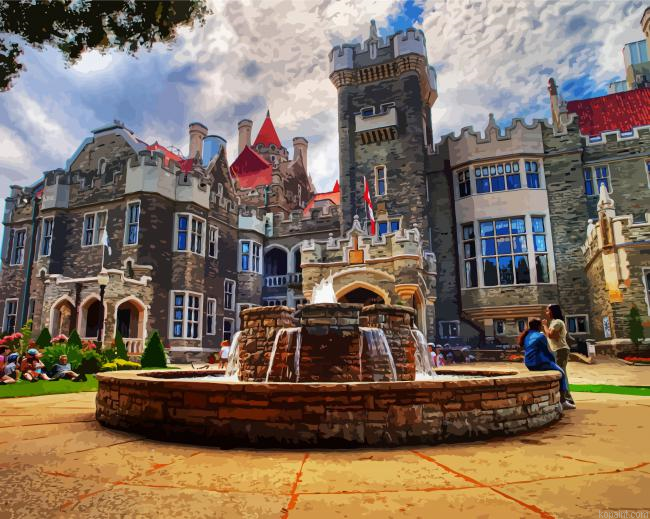 Casa Loma Canada Painting By Numberss.png