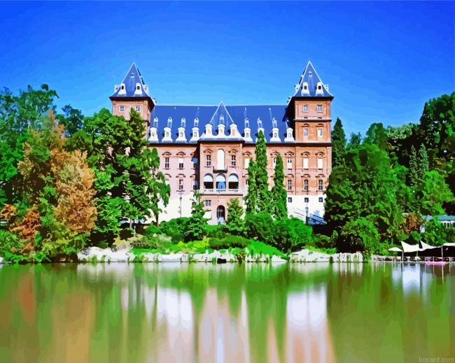 Castello Del Valentino Turin Paint By Numbers.png