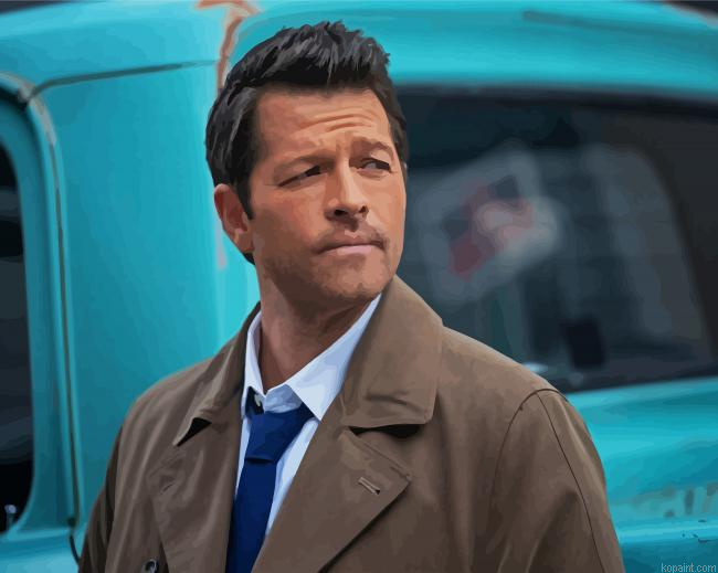 Castiel Misha Collins Painting By Numberss.png