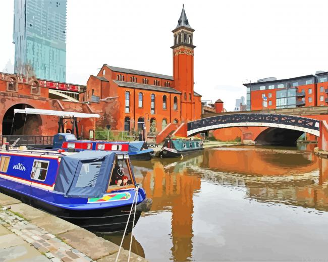 Castlefield Urban Heritage Park Castlefield Manchester Painting By Numberss.png