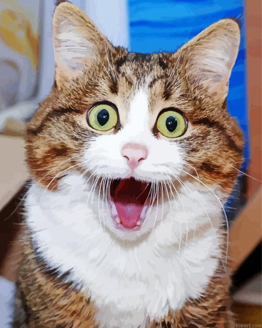 Cat Smirk Painting By Numberss.png