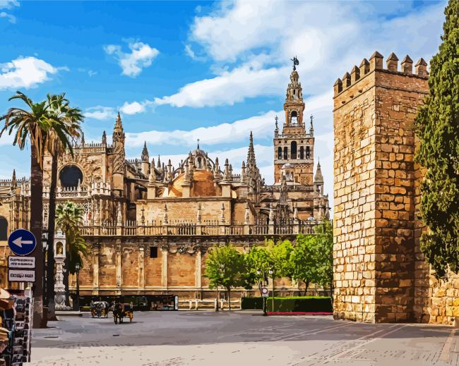 Catedral De Sevilla Painting By Numberss.png