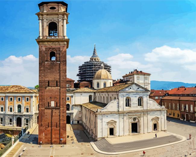 Cathedral Of Saint John The Baptist Turin Paint By Numbers.png