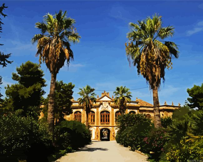 Cathedral Of Saint Mary Of The Assumption Sicilia Painting By Numberss.png