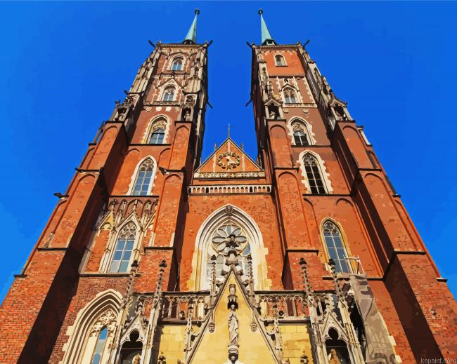 Cathedral Of St John The Baptist Wroclaw Paint By Numbers.png