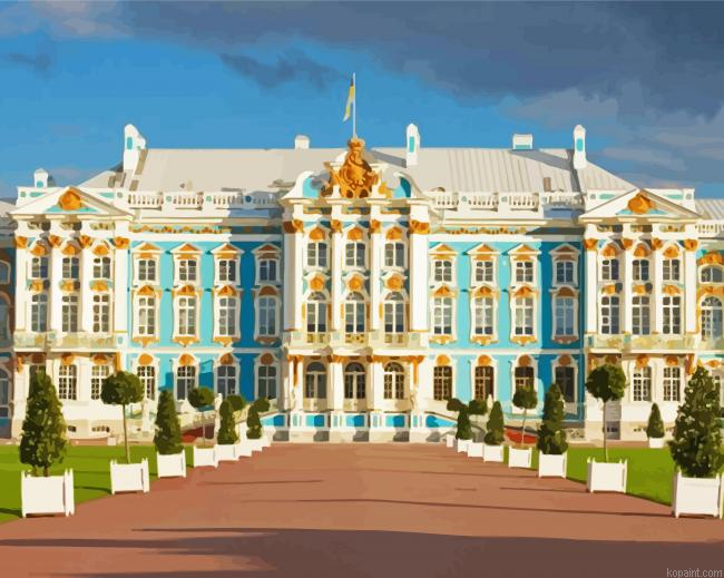 Catherine Palace Petersburg Paint By Numbers.png