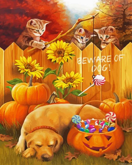 Cats Trying To Steal Candy Paint By Numbers.png