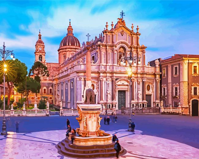Cattedrale Di Sant Agata Paint By Numbers