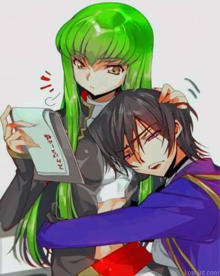Cc And Lelouch Painting By Numberss.png