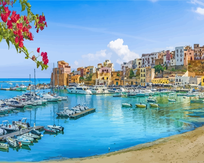 Cefalu Europe Painting By Numberss.png