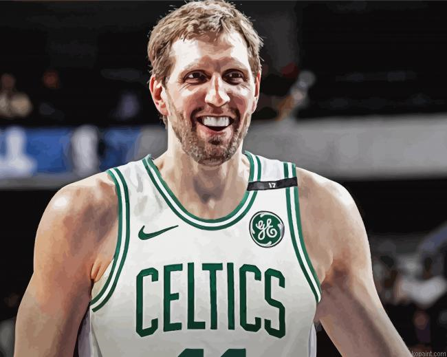 Celtics Dirk Nowitzki Painting By Numberss.png
