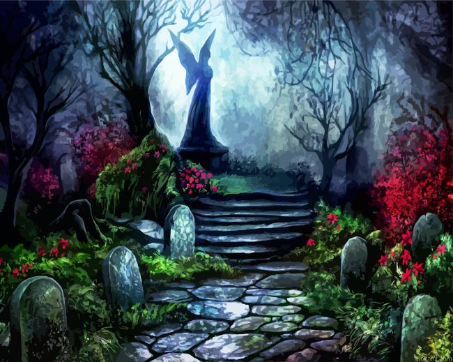 Cemetery Garden Paint By Numbers.png