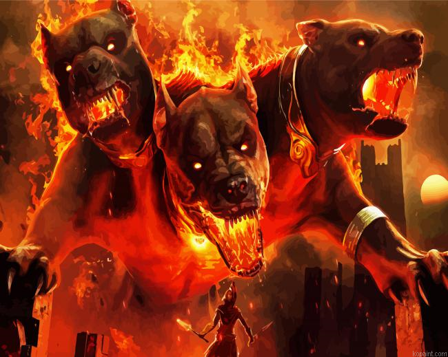 Cerberus Painting By Numberss.png
