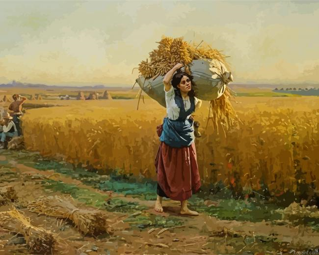 Cesar Pattein Wheat Field Painting By Numberss.png