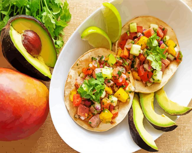 Ceviche Food Painting By Numberss.png