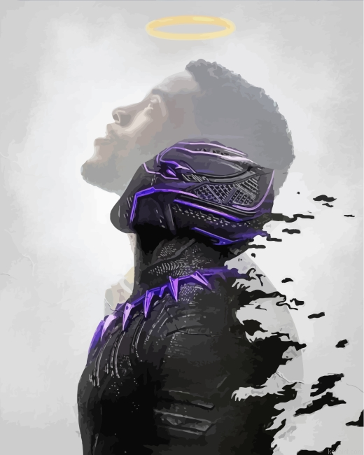Chadwick Boseman Black Panther Painting By Numberss.png