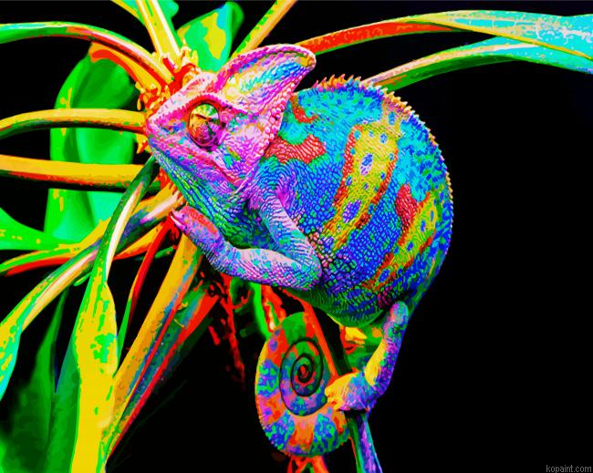 Chameleon Painting By Numberss.png