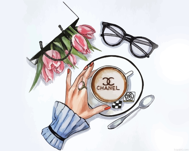 Chanel Coffee Painting By Numberss.png