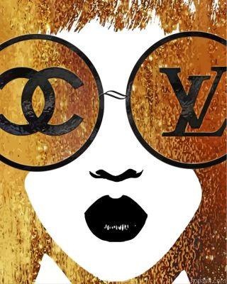 Chanel Golden Girl Painting By Numberss.png