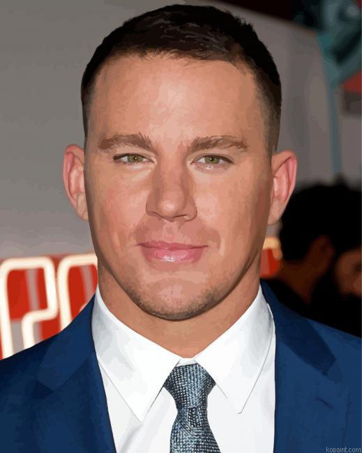 Channing Tatum Actor Painting By Numberss.png