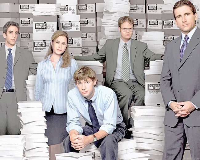 Characters The Office New Painting By Numberss.png