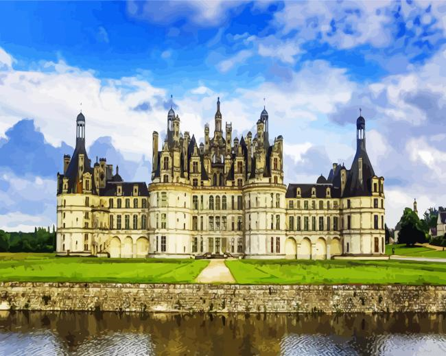 Chateau De Chambord Paint By Numbers.png