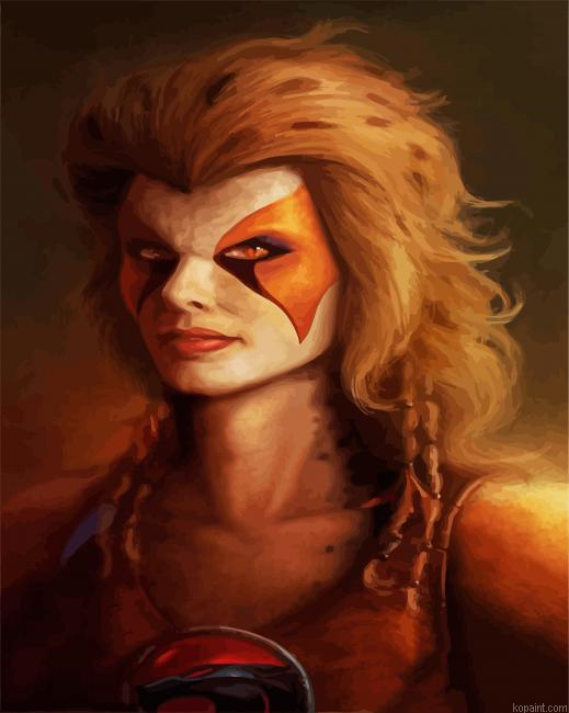 Cheetara Painting By Numberss.png