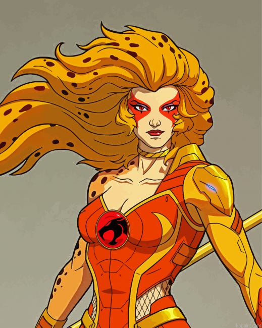 Cheetara Thundercats Painting By Numberss.png