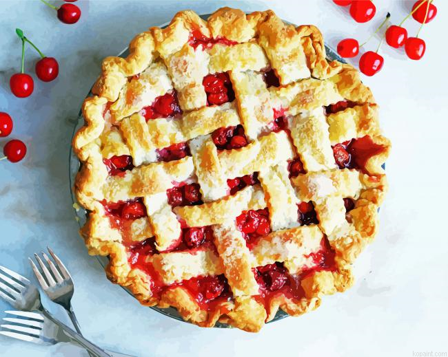 Cherry Pie Painting By Numberss.png