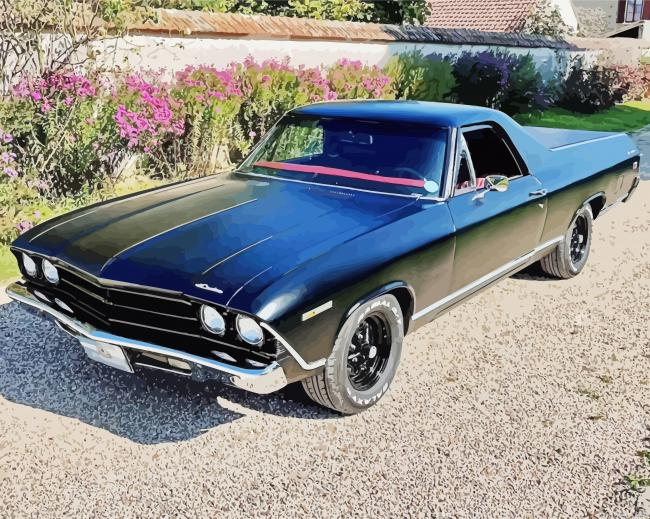 Chevrolet El Camino Paint By Numbers