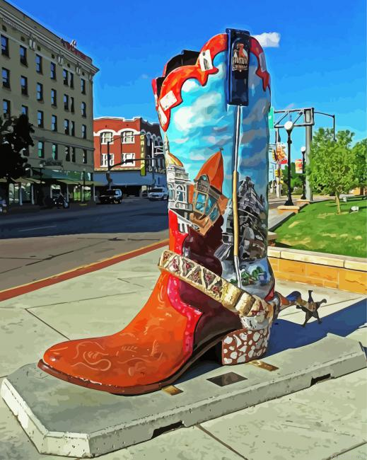 Cheyenne Big Boot Painting By Numberss.png