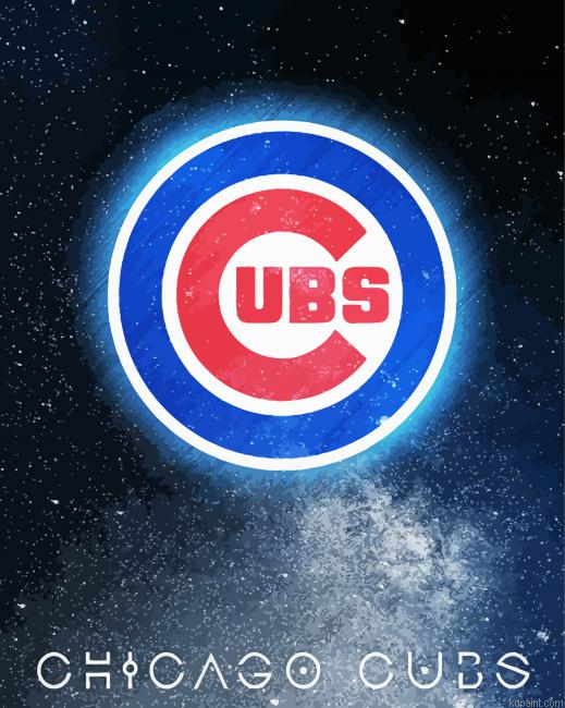 Chicago Cubs Logo Painting By Numberss.png