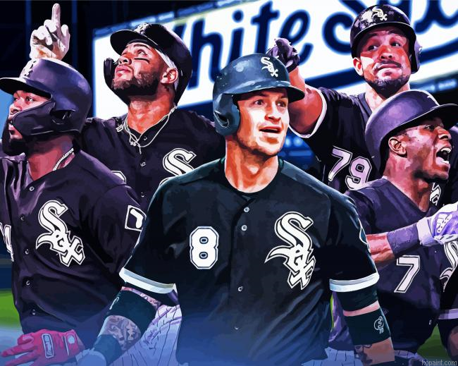 Chicago White Sox Team Painting By Numberss.png