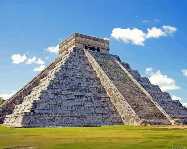 Chichen Itza Painting By Numberss.png
