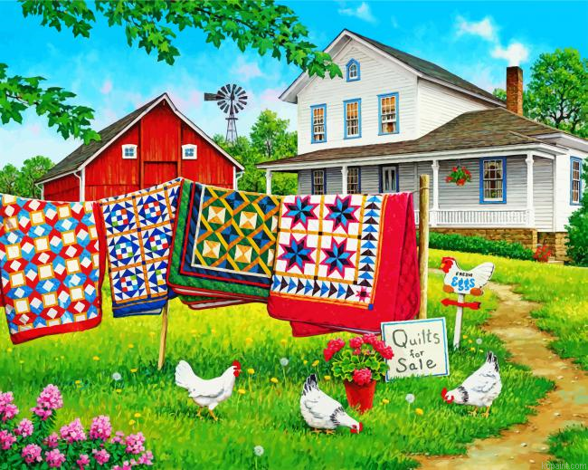 Chicken Farm Painting By Numberss.png