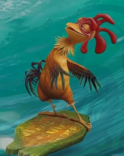 Chicken Surfing New Painting By Numberss.png