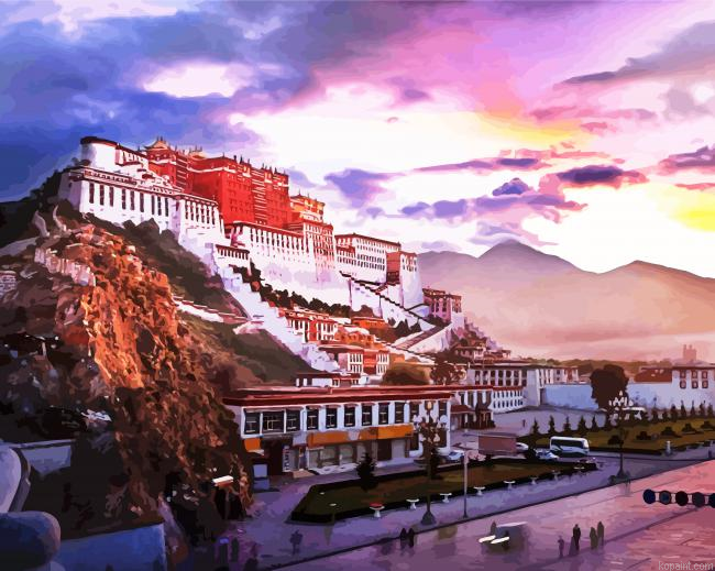 China Potala Palace Painting By Numberss.png