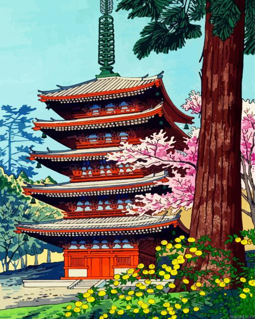 Chinese Temple Paint By Numbers.png