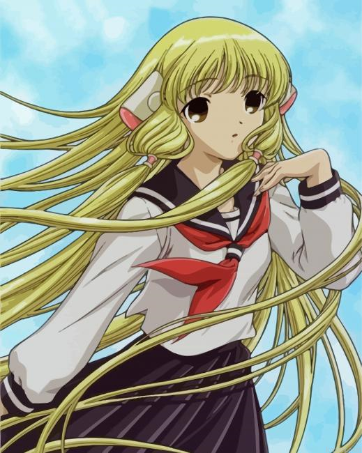 Chobits Anime Manga Painting By Numberss.png
