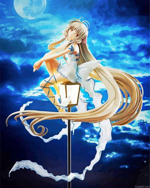 Chobits Manga Anime Paint By Numbers