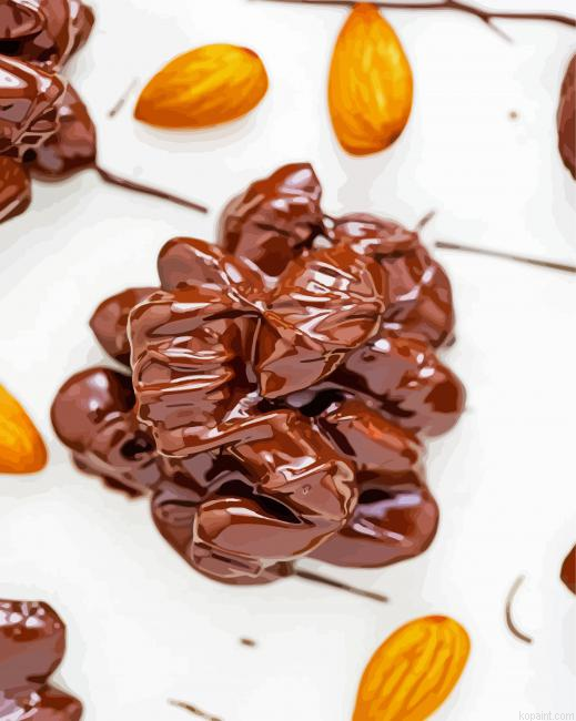 Chocolate Almond Balls Painting By Numberss.png